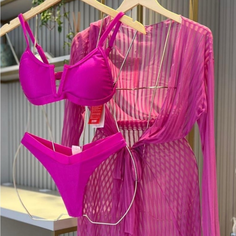 Fuchsia Bikini Set